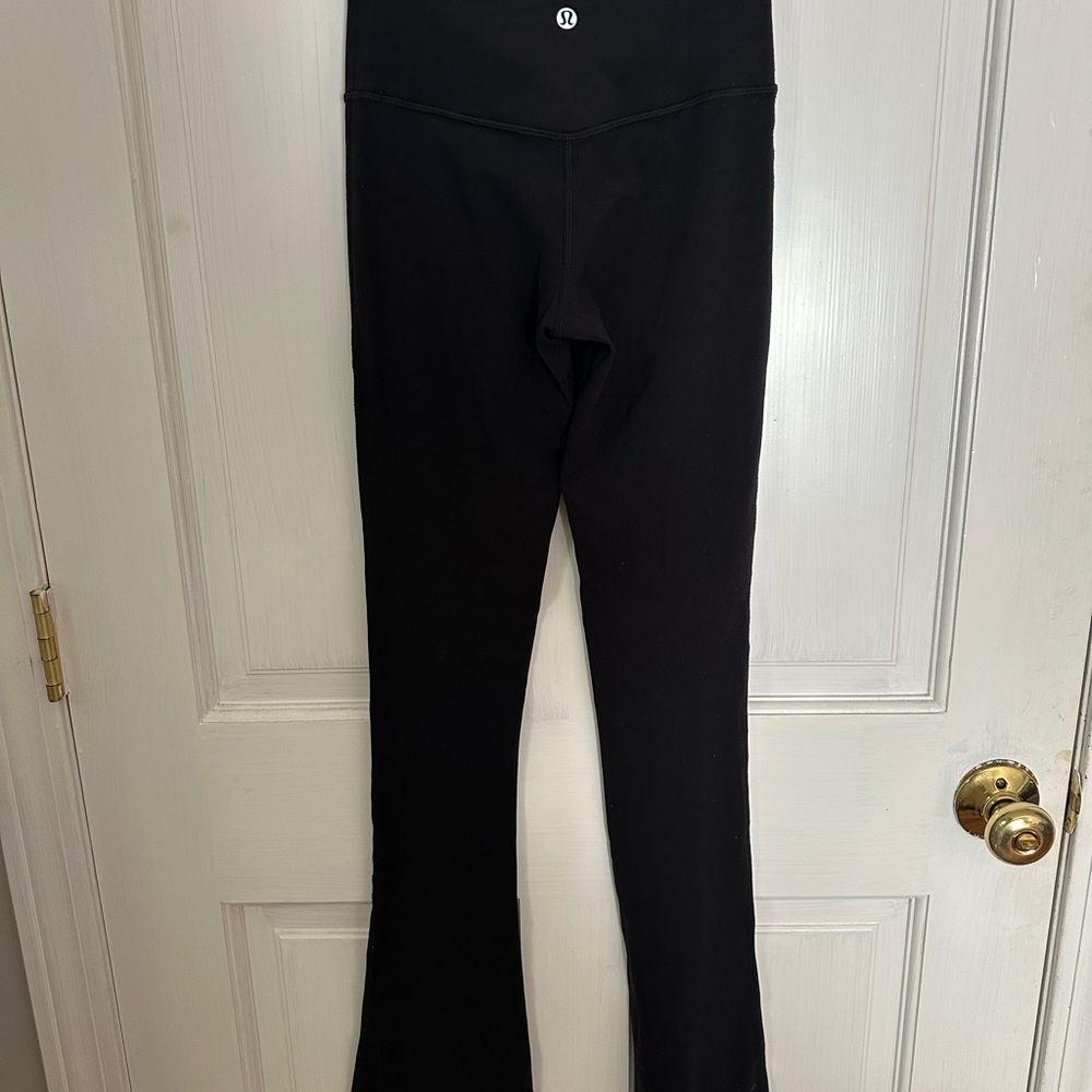lululemon athletica Black High-Rise Flare Leggings - Picture 2 of 3